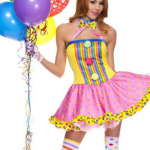 sexy clown costume