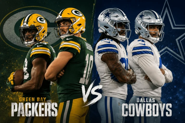 Green Bay Packers vs Dallas Cowboys Match Player Stats